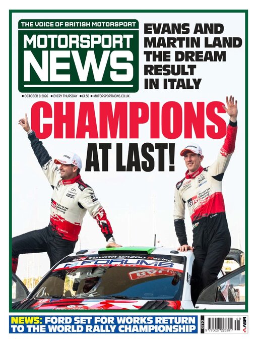 Cover image for Motorsport News